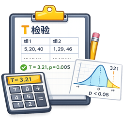 T检验计算器